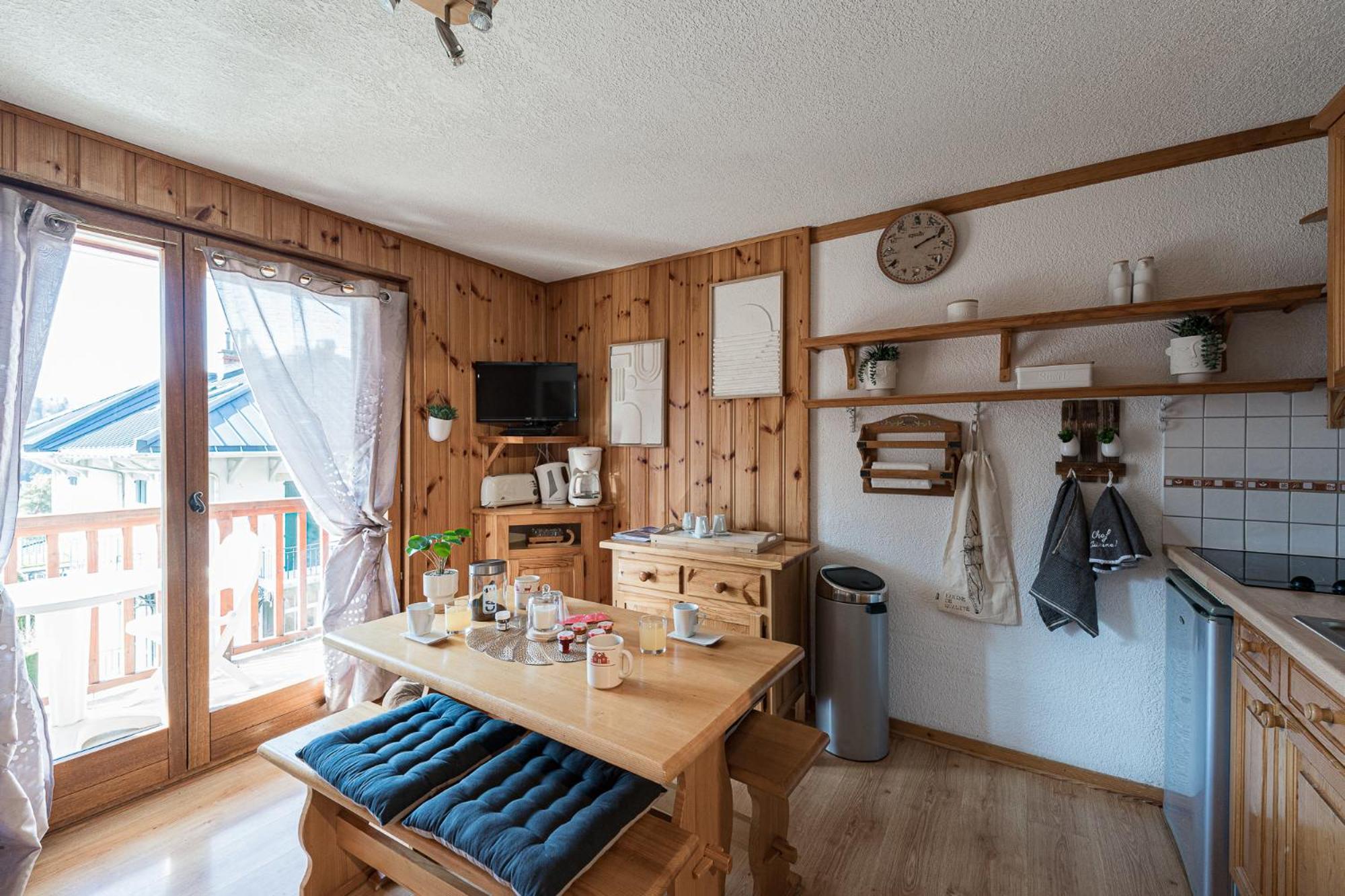 Ski Ou Thermes? Un Appt Cabine Avec Vue Magnifique Saint-Gervais-les-Bains Exterior foto
