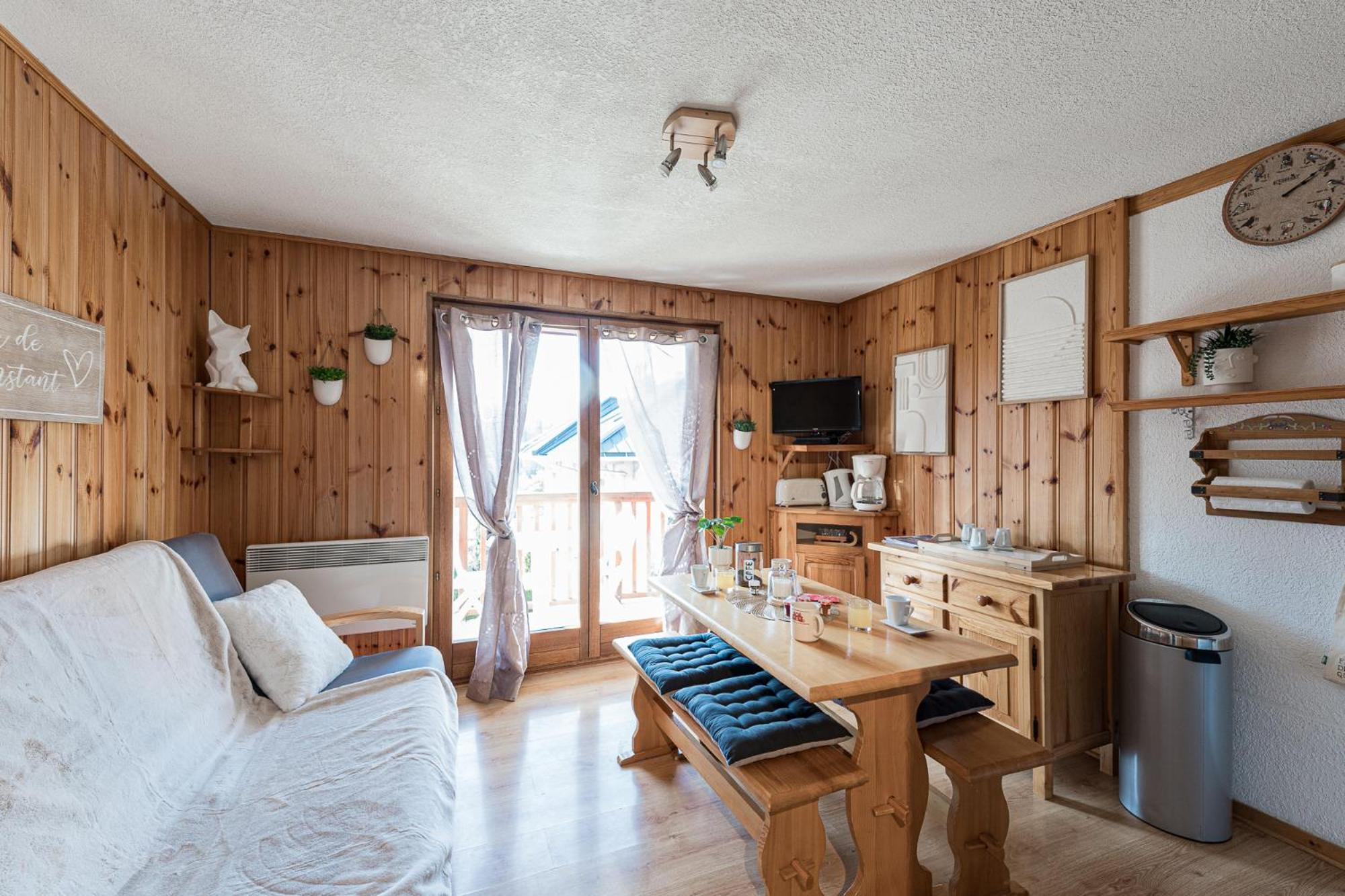 Ski Ou Thermes? Un Appt Cabine Avec Vue Magnifique Saint-Gervais-les-Bains Exterior foto
