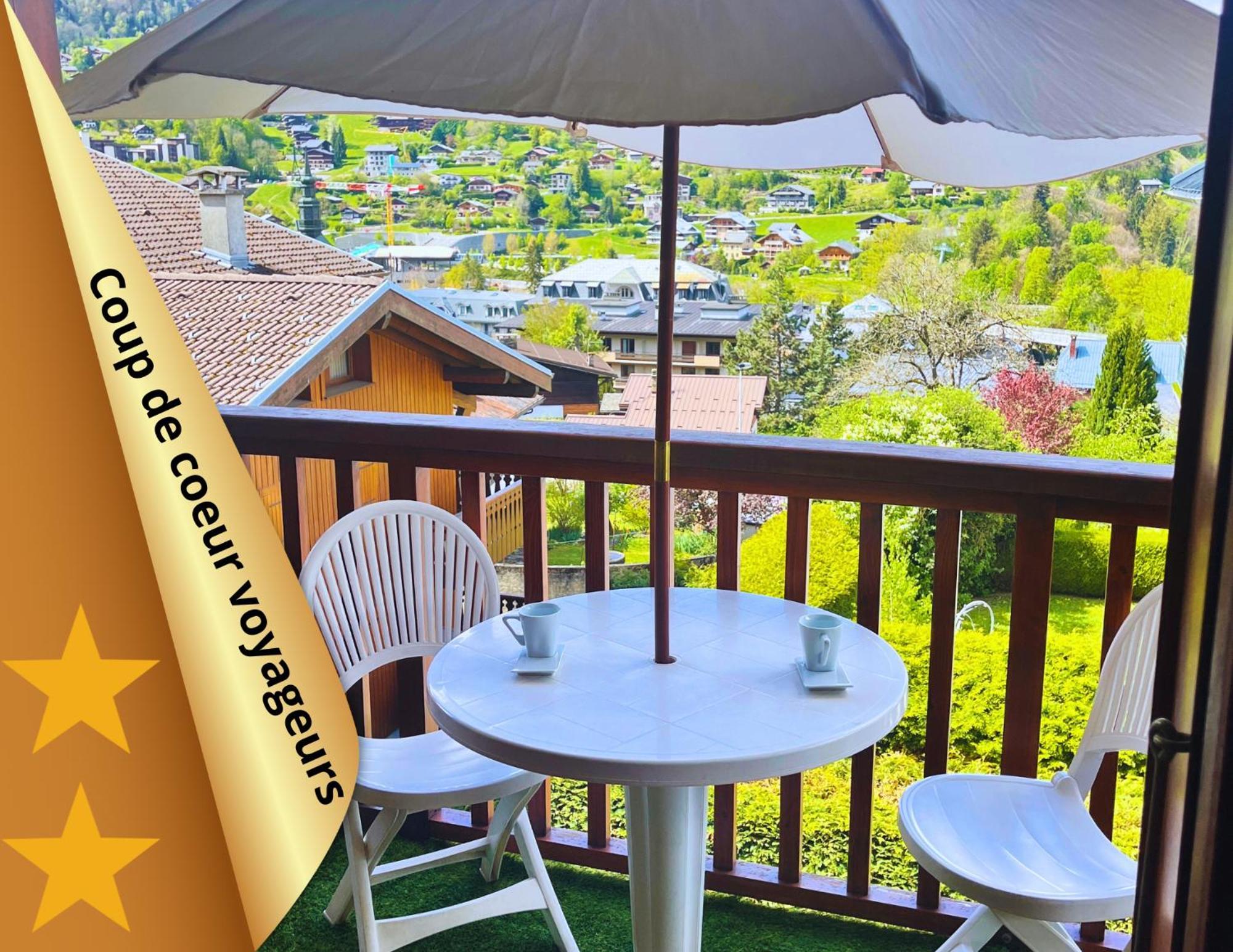 Ski Ou Thermes? Un Appt Cabine Avec Vue Magnifique Saint-Gervais-les-Bains Exterior foto